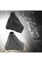 Black Car Gear Shifter Knob Boot Gaiter Dust Cover Shifter Sleeve, Easy Installation Replace Parts f - 2