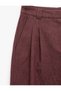 Pleated Barrel Pants with Pockets and Loose Fit - 7