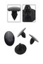 25 Pcs Car Hood Insulation Retainer Black Plastic Clips Fastener For Toyota 90467 09050 Rivet Retain - 8