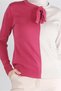 COLLAR TIE TWO COLOR KNITWEAR SWEATER 43187 - 5