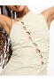 Rochie medie, Crem - 4