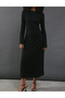 Rochie lunga, Negru