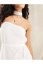Rochie scurta, Alb - 3