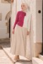 COLLAR TIE TWO COLOR KNITWEAR SWEATER 43187