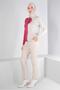 COLLAR TIE TWO COLOR KNITWEAR SWEATER 43187 - 3