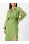 Rochie lunga, Verde - 4