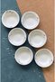 Yonca 6 Piece Luxury Mini Dinner Plate Set - 3