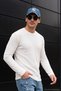 Cotton Crew Neck Regular Fit Basic Sweat Men's Sweat 5905073