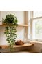 70 CM Ivy leaf Persian fern Leaves Vines Home Room Decor Hanging Artificial Plant Plastic Leaf Grass