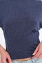 Crew Neck Corset Detailed Blouse P10745 - 3