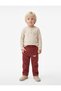 Printed Tie-Waist Cotton Oversize Barrel Sweatpants with Pockets