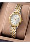 Minimal Oval Case Vintage Model Women's Metal Steel Strap Wristwatch with 2 Years Warranty