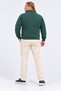 Large Size Zippered Cardigan Diamond 23281 NEFTI - 3