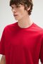 Anti-Wrinkle Cotton Breathable Oversize T-Shirt X3926Az26Au - 4