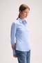 Cotton Fitted Shirt-Collar Striped Bengaline Long-Sleeve Shirt I2826AX26AU - 3