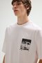 100% Cotton Boxy Fit Short Sleeve Ataturk Printed T-Shirt I4672Ax26Au - 4