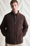 Waterproof Slim Fit Hooded Jacket with Snap Buttons and Pockets H1898Ax26Wn