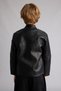 Boy's Water-Repellent Faux Leather Jacket C4320A824AU - 4
