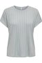 Onlirina S/S O-Neck Top Jrs Noos Women's Blue T-Shirt - 15349079 - 3