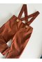 Brown Strappy Baby Romper - 3