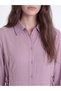 Sparkling Choices from Shining Store Modal Blend Shirt Dress with Tie-Up Detail - 4