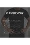 Slim Fit Basic Tee |   Black (Short Sleeve Crew Neck Soft Cotton Textured Supima Combed Black T-Shirt) - 5