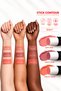 Stick Contour 13 g | Cream Blush | Lipstick and Eyeshadow | With Brush | With Vitamin E | Natural Matte Satin Finish - 5