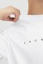 Men's T-Shirt Crew Neck Strappy White - 6