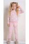 Love Printed Heart Girl's Tracksuit Set - 3
