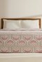 Raniel Single Blanket Dried Rose