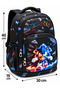 Primary School Bag Set of 3 Boys' Primary School Bag with Character Pattern - 2