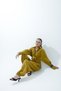 Agapi Mustard Belted Shirt and Trousers Set - 5