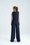 Hila Dore Button-Down Denim-Look Premium Vest - 5