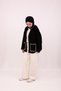 25104 Women's Shepherd Cardigan with Stitching Detail and Pockets, Black - 5