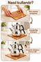 1 Piece Bamboo Checkered Trivet Healthy Bamboo - 6