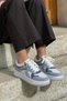 Women's Sneaker High Sole Sports Shoes Aryan Blue - 5