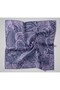 Twill Silk Mandala Scarf Dark Purple 90X90 - 5