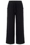 Women's Elastic Waist Wide Leg Muslin Trousers %100 Cotton Wide Wide-Leg Comfortable Office & Casual Style - 5