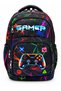 Set of 3 Boys' Primary School Backpacks with Character Pattern Black Set Primary School Bag - 4