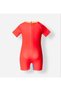 Short-Sleeved Uv Protection Jumpsuit Swimsuit - 4