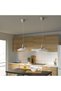 FYRTIOFYRA Pendant lamp - chrome effect/white 38 cm - 2