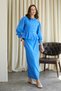 Buttoned Skirt Suit 32-2801 - 3