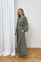 Belted Segmented Dress 68-6606 - 6