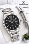 Steel Cord Calendar Dial 3 Atm Water Resistant Men's Wrist Watch EDK.1.13567-1