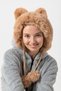 14512 Model Pompom String Mink Pilot Hat - 3