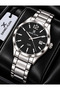 Steel Cord Calendar Dial 3 Atm Water Resistant Men's Wrist Watch EDK.1.13567-1 - 2