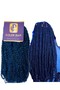 Hair Marley Kinky Twist Hair Dark Blue – Soft Marley Afro Twist Hair Extensions for Braiding & Crochet | Natural Afro Marley Twist Hair for Marley Kinky Hairstyles - 2