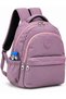 Plum Unisex School Bag Waterproof Fabric Unisex School Backpack 2200