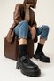 Zri̇n-236-2034 Premium Black Stretch Women's Boots