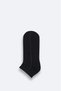 Men's Black Cotton Sneaker Socks A51Y8506
